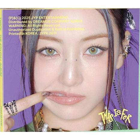 [メンバー選択可] TWICE 公式グッズ THIS IS FOR  (DIGIPACK Ver.) / 4TH FULL ALBUM CD アルバム トゥワイス K-POP 韓国 |  | 03