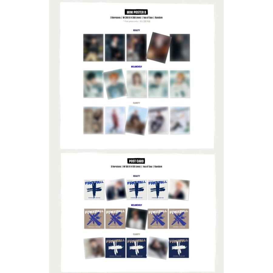 TOMORROW X TOGETHER TXT 公式グッズ 3RD FULL ALBUM FREEFALL トゥバ