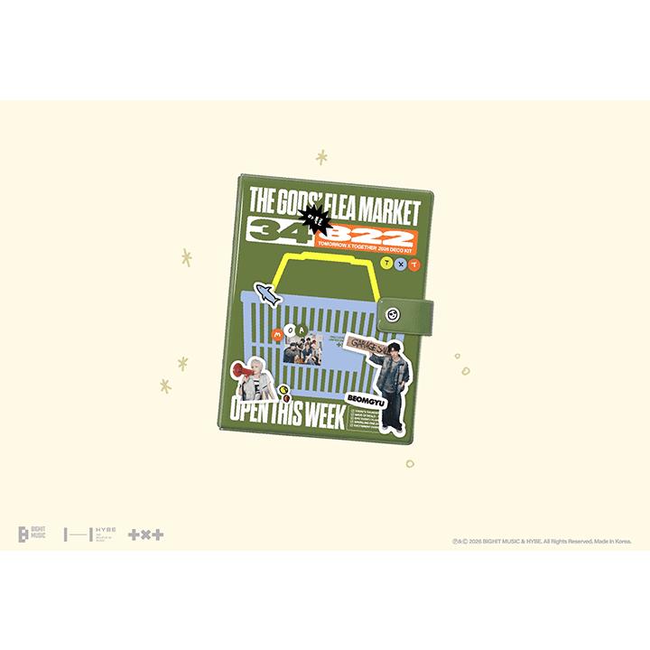 TOMORROW X TOGETHER 公式グッズ 2026 DECO KIT TXT トゥバ デコキット