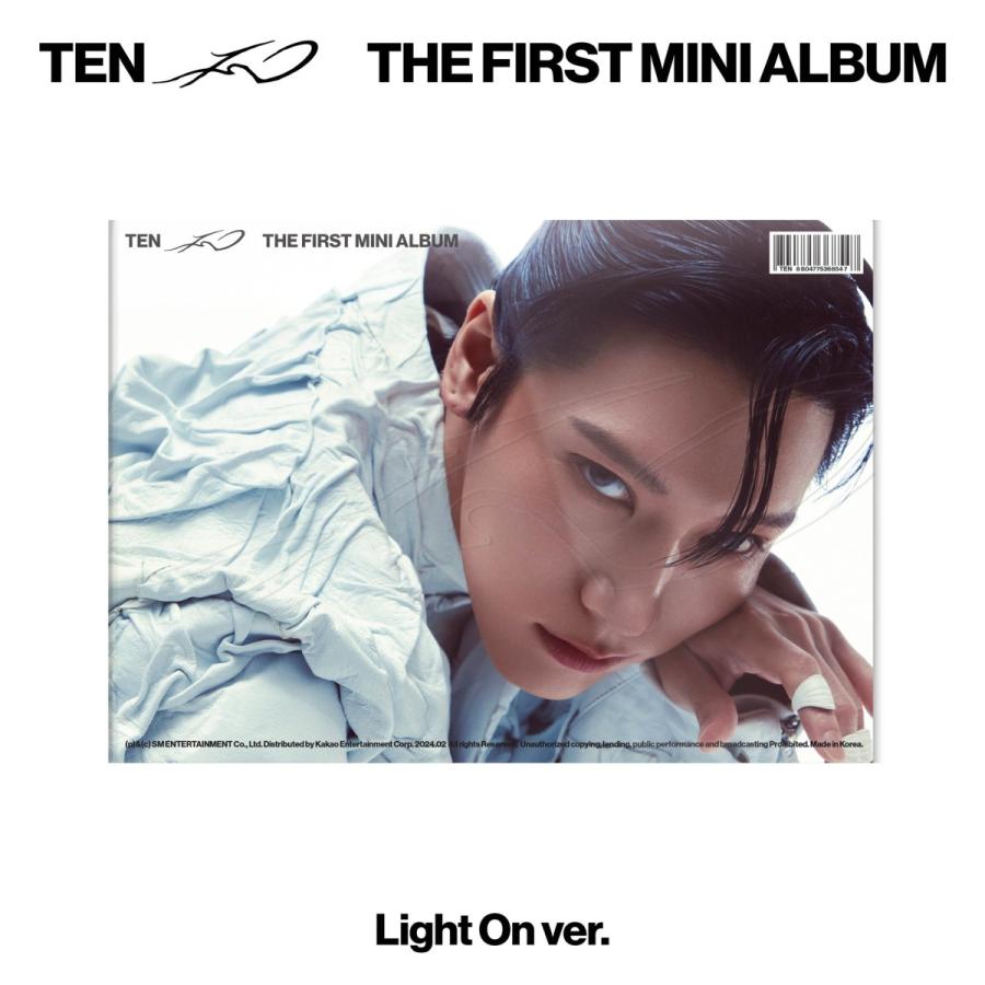 TEN 公式グッズ 1ST MINI ALBUM ( Light On ver.) CD アルバム テン