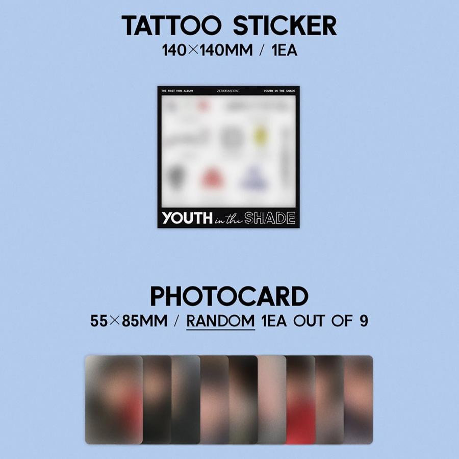 メンバー選択可] ZEROBASEONE 公式グッズ 1st Mini Album 'YOUTH