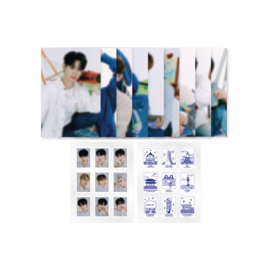 ZEROBASEONE 公式グッズ POSTCARD&STAMP SET ポストカード/THE MOVING SEOUL POP-UP STORE ゼロベースワン ゼベワン K-POP