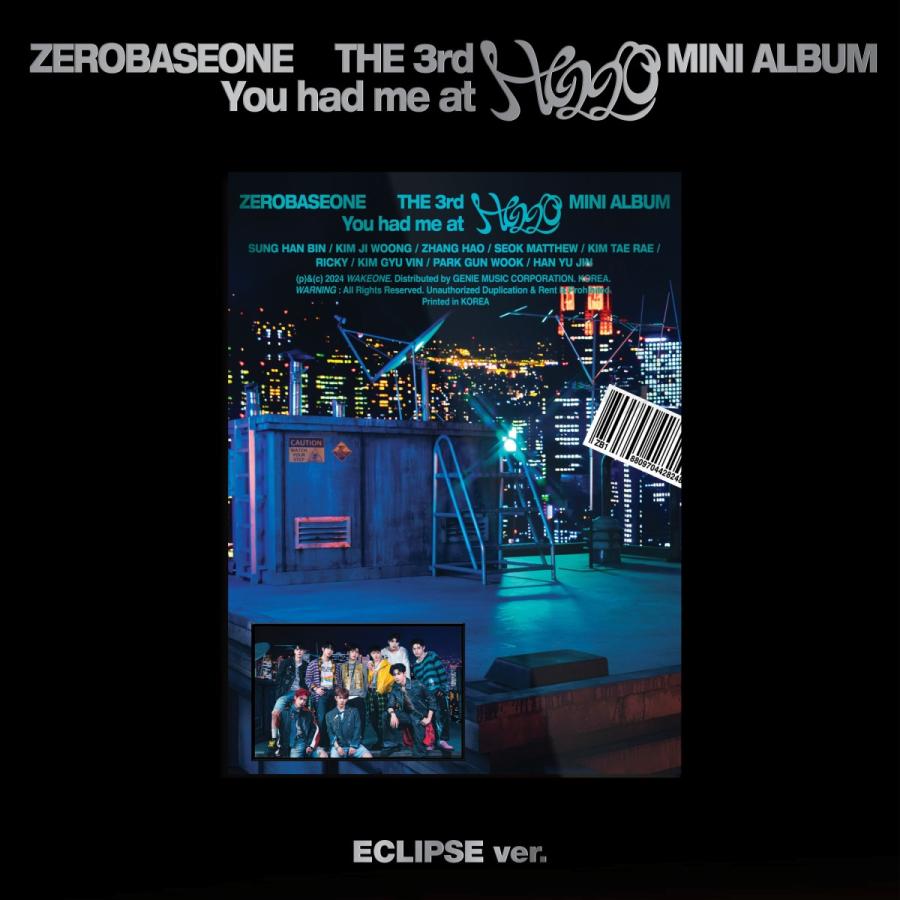 バージョン選択可] ZEROBASEONE 公式グッズ You had me at HELLO / 3RD