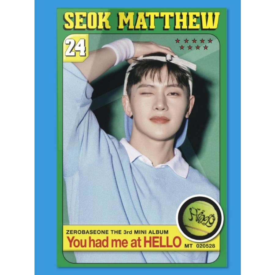 メンバー選択可] ZEROBASEONE 公式グッズ You had me at HELLO