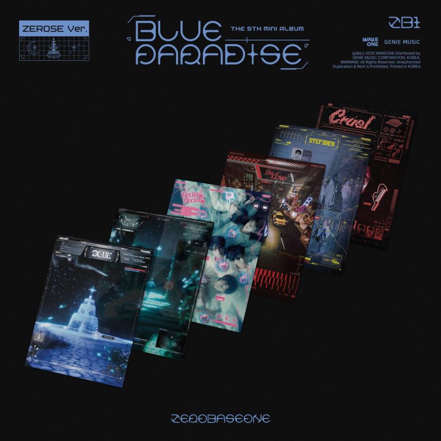 ZEROBASEONE 公式グッズ BLUE PARADISE (ZEROSE Ver.) / 5TH