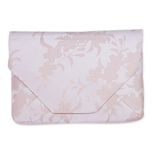 海外最新 唐長 正絹紋織 数寄屋袋 枝桜 サクラ 001 高い品質 Cih Dev Humbird Com