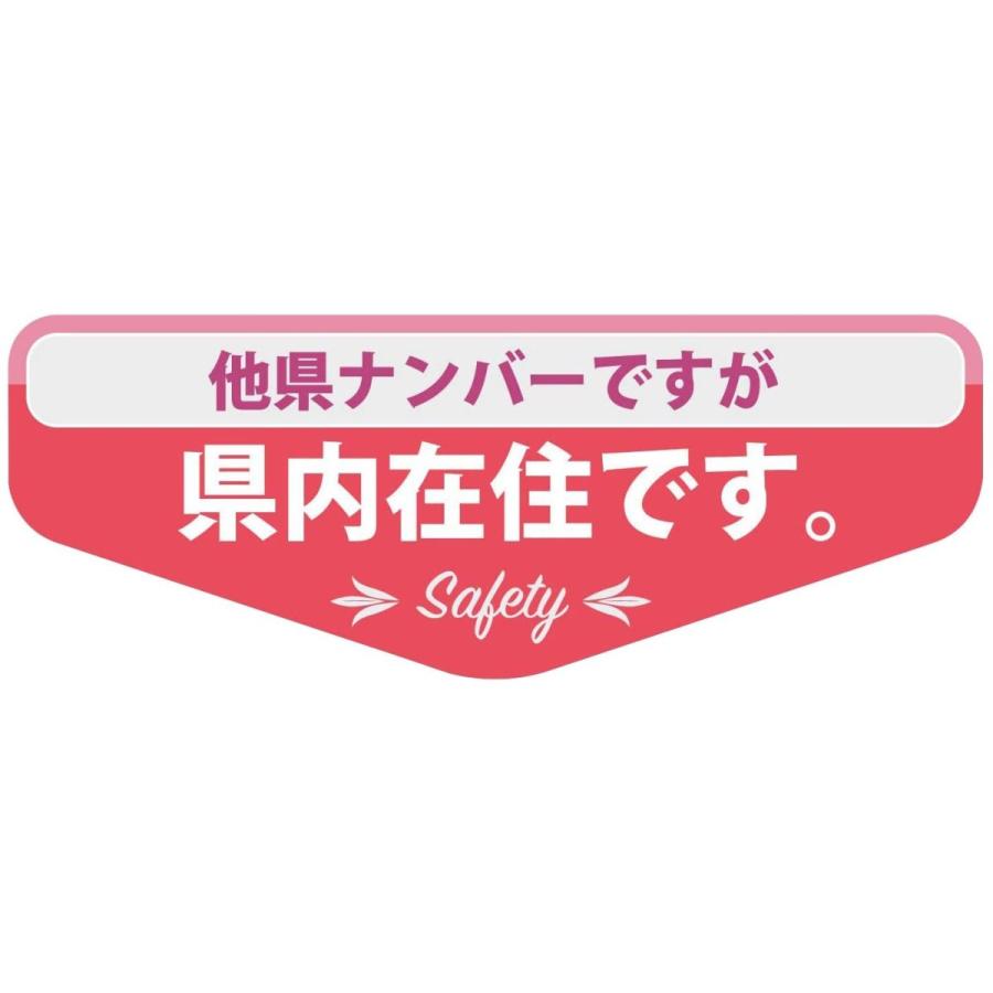 車用 県内在住シール式ステッカー 県名記載なしbタイプ Kzs B48 Kzs B48 Mcodirect 通販 Yahoo ショッピング