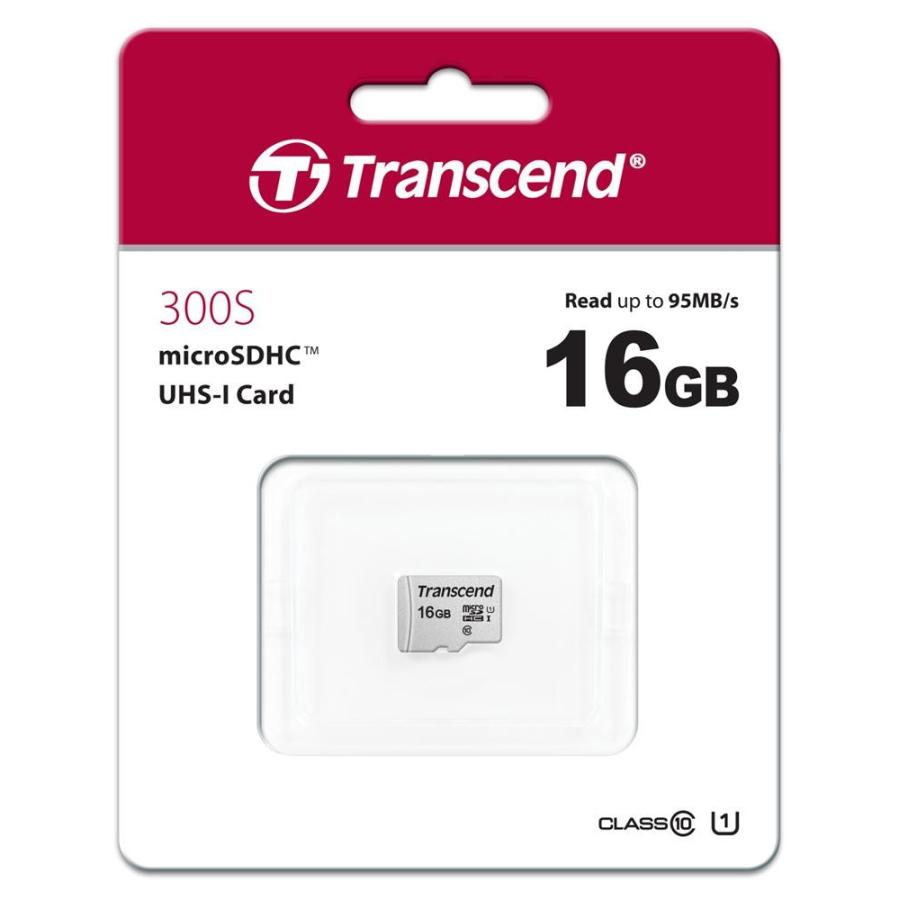 トランセンド（Transcend） 16GB UHS-I U1 microSDHCカード （アダプター無） TS16GUSD300S｜mcodirect｜02