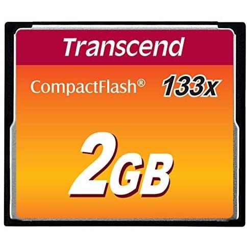 トランセンド(Transcend) 133倍速 CF(コンパクトフラッシュ)カード 2GB TS2GCF133｜mcodirect