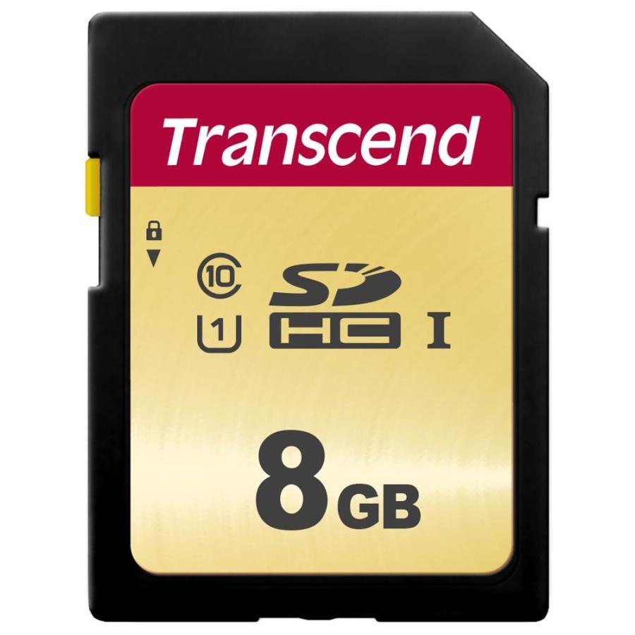 トランセンド（Transcend） 8GB UHS-I U1 SDHCカード MLC TS8GSDC500S｜mcodirect