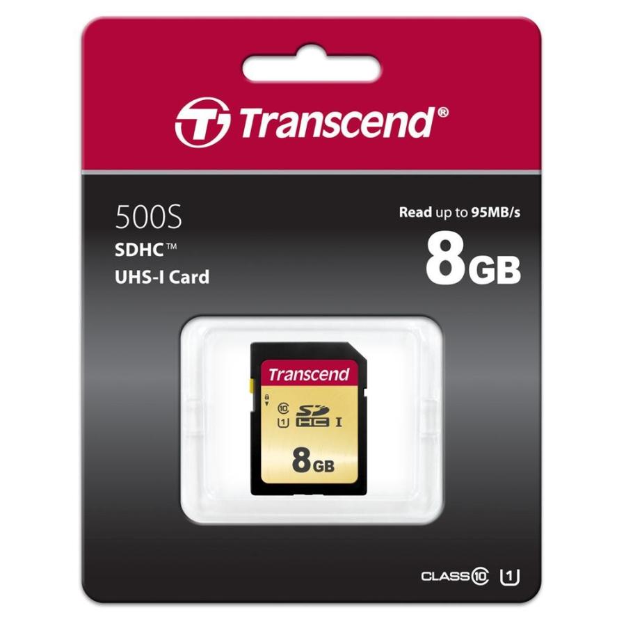 トランセンド（Transcend） 8GB UHS-I U1 SDHCカード MLC TS8GSDC500S｜mcodirect｜02