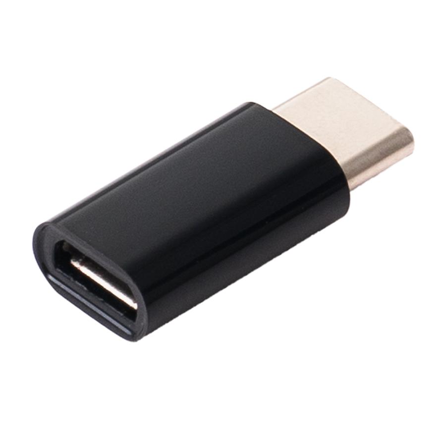 USB変換アダプタ USB micro B -USB Type-C オス USA-MCC ナカバヤシ（ミヨシ） MCO｜mcodirect｜02