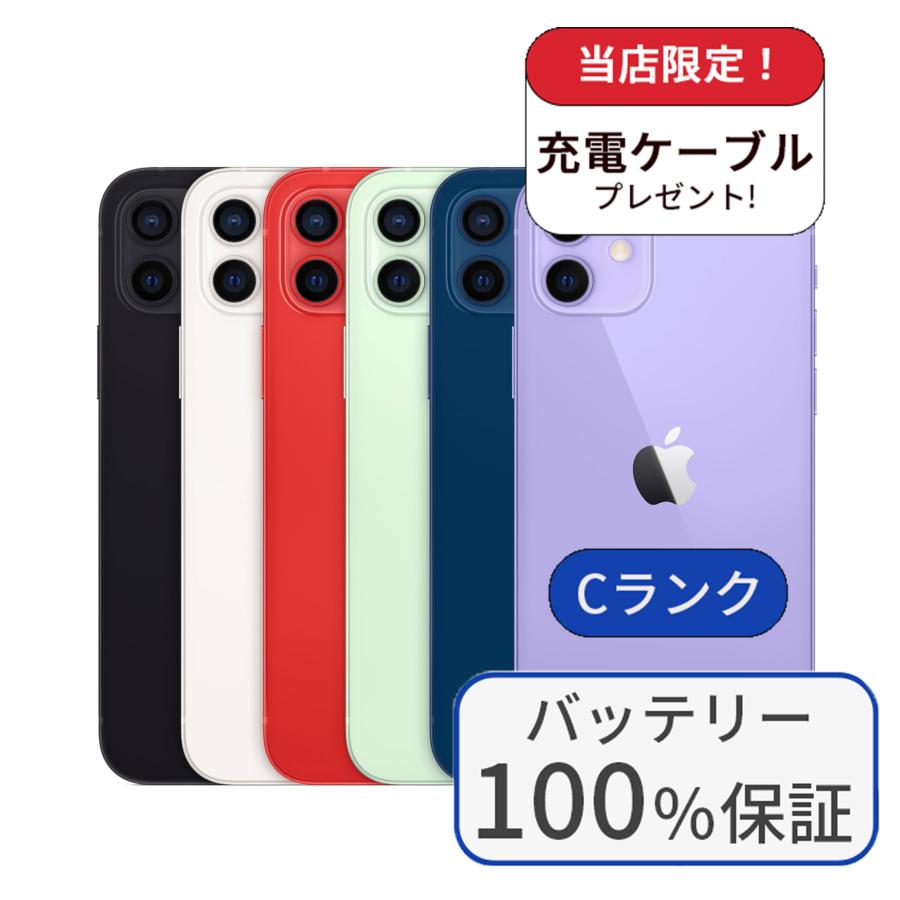 iPhone 12 mini 【バッテリー100％】 充電ケーブル付 iPhone12mini 