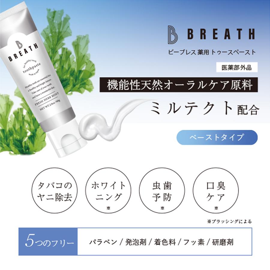 B BREATH ビーブレス トゥースパウダー フレッシュミントの香り 15g