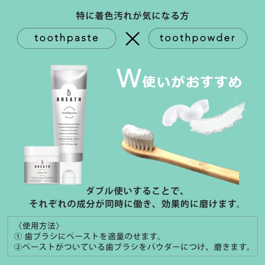 B BREATH ビーブレス トゥースパウダー フレッシュミントの香り 15g