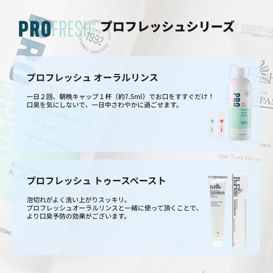 プロフレッシュ 歯磨き粉 トゥースペースト 110g 日本正規品｜mcosme-style｜03