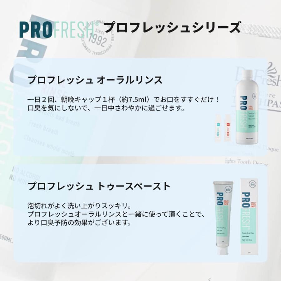 ProFresh（プロフレッシュ） 歯磨き粉 トゥースペースト 110g 日本正規