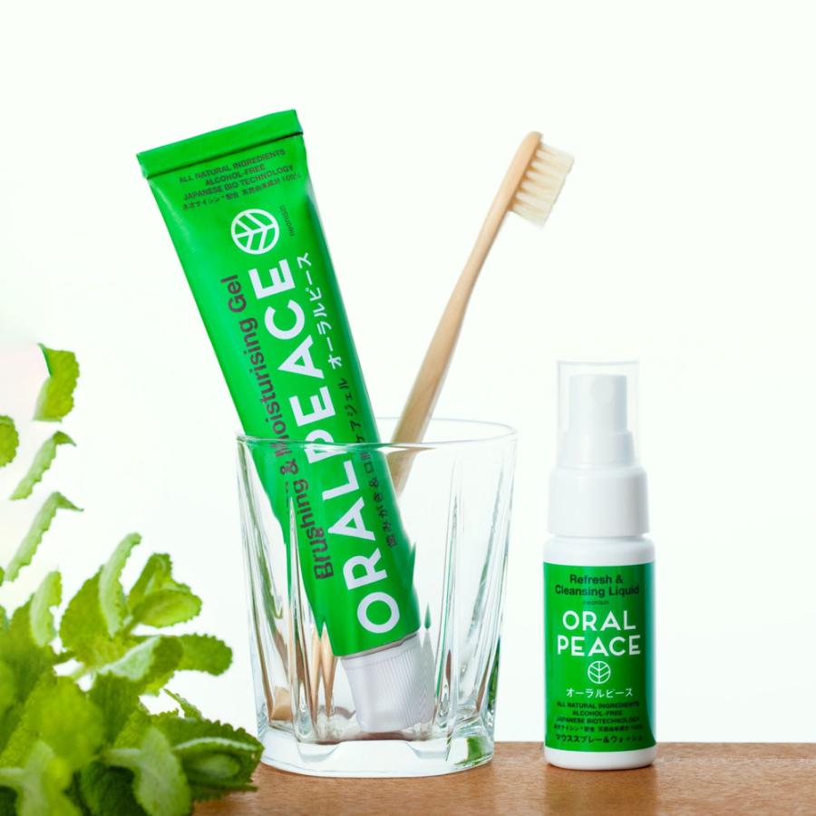 【まとめ買い】ORALPEACE オーラルピース クリーン＆モイスチュア マウススプレー＆ウォッシュ 30ml 3本セット 口臭｜mcosme-style｜06