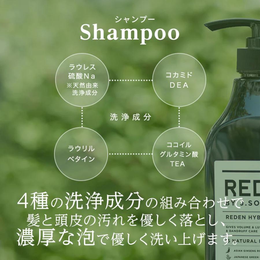 REDEN（リデン） ハイブリッド シャンプーR2 マリンムスクの香り 500ml