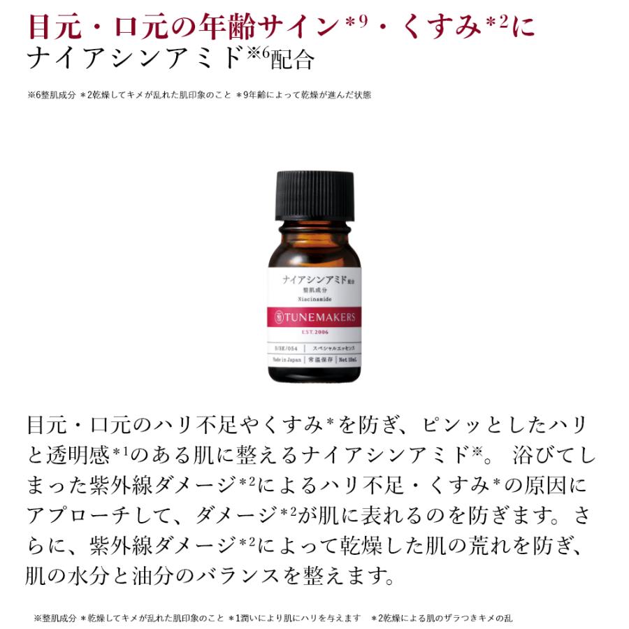 チューンメーカーズ TUNEMAKERS ナイアシンアミド 10ml 原液 原液化粧品