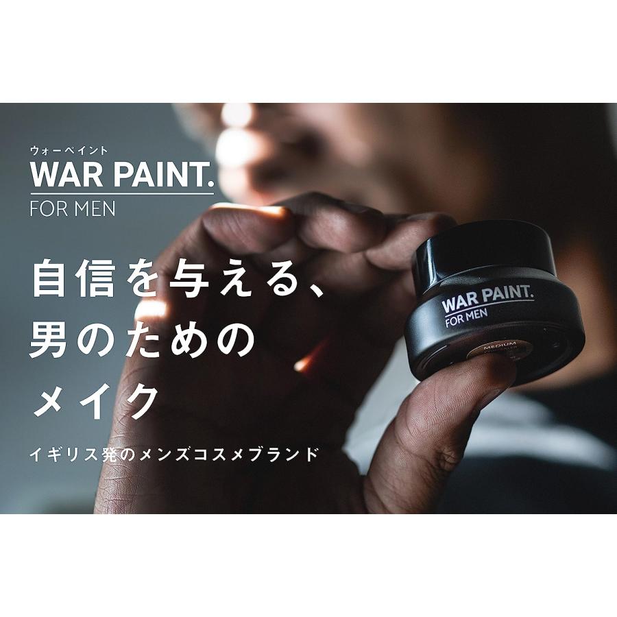 WAR PAINT. ウォーペイント メンズ コンシーラー フェア（01.明るい肌色） 5g｜mcosme-style｜10