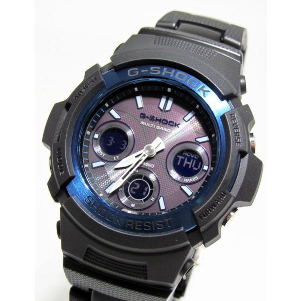 G-SHOCK 7年保証 送料無料 CASIO メンズ ソーラー 電波時計 AWG-M100BC