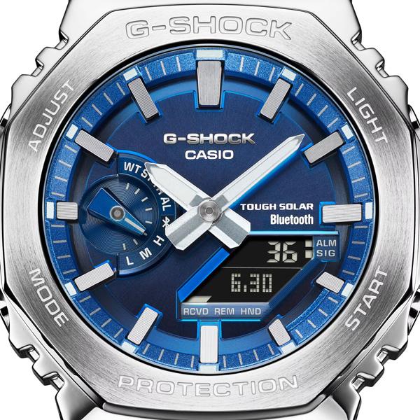 メンズ 腕時計 7年保証 送料無料 カシオ G-SHOCK ソーラー GM-B2100AD-2AJF 正規品 CASIO FULL METALの画像