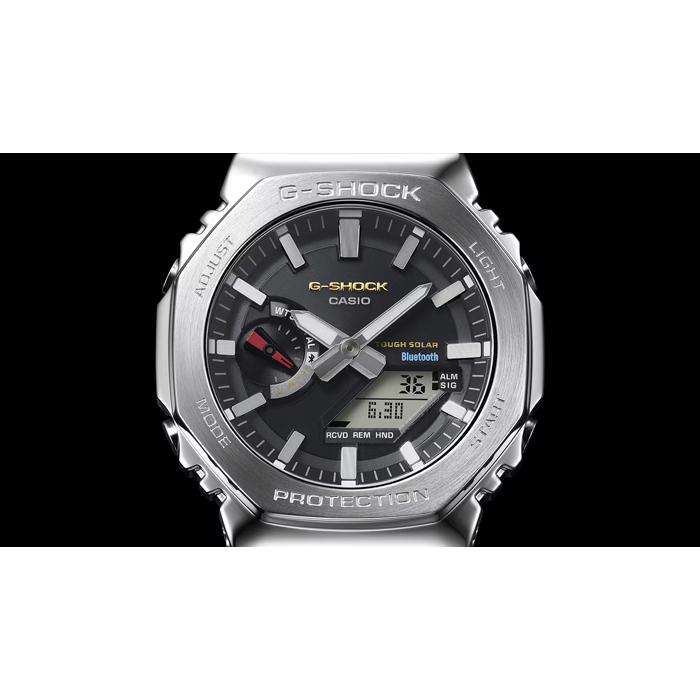 メンズ 腕時計 7年保証 送料無料 カシオ G-SHOCK ソーラー GM-B2100SD-1CJF 正規品 CASIO FULL METALの画像