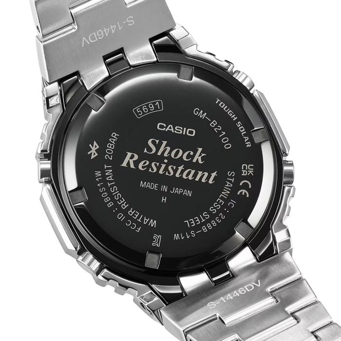 メンズ 腕時計 7年保証 送料無料 カシオ G-SHOCK ソーラー GM-B2100SD-1CJF 正規品 CASIO FULL METALの画像