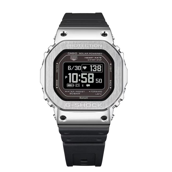 メンズ 腕時計 7年保証 送料無料 カシオ G-SHOCK G-SQUAD ソーラー GM-H5600-1JR 正規品 MIP液晶の画像
