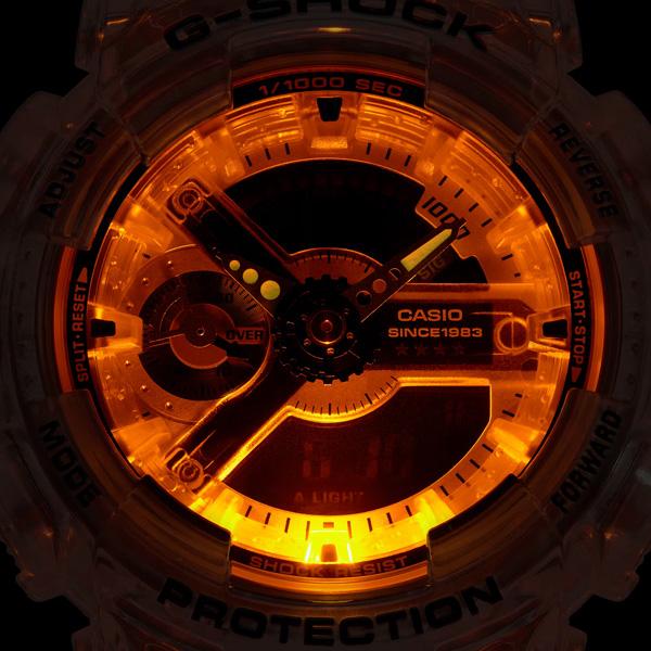 レディース 腕時計 7年保証 送料無料 カシオ G-SHOCK アナ×デジ GMA-S114RX-7AJR 正規品 CASIO CLEAR REMIX｜mcoy｜07