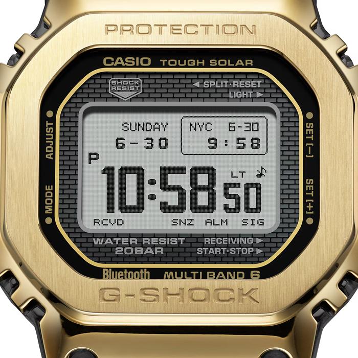 メンズ 腕時計 7年保証 送料無料 カシオ G-SHOCK ソーラー 電波 GMW-BZ5000GD-9JF 正規品 FULL METAL MIP液晶の画像