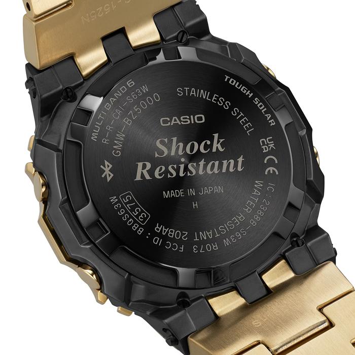 メンズ 腕時計 7年保証 送料無料 カシオ G-SHOCK ソーラー 電波 GMW-BZ5000GD-9JF 正規品 FULL METAL MIP液晶の画像