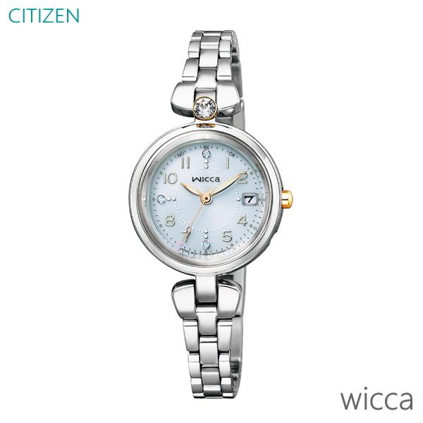レディース 腕時計 7年保証 送料無料 シチズン ウィッカ ソーラー 電波 KS1-619-93 正規品 CITIZEN wicca