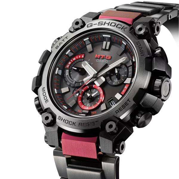 メンズ 腕時計 7年保証 送料無料 カシオ G-SHOCK ソーラー 電波 MTG-B3000BD-1AJF 正規品 CASIO MT-Gの画像