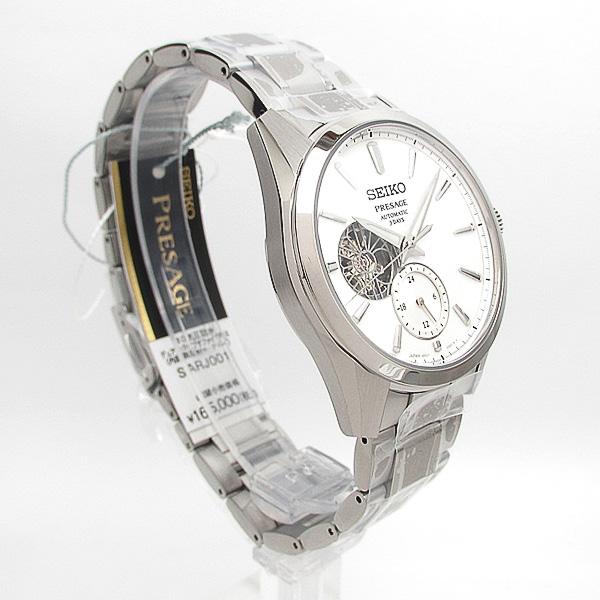 メンズ 腕時計 7年保証 送料無料 セイコー プレザージュ 自動巻 SARJ001 正規品 SEIKO PRESAGE Sharp Edged コアショップモデル｜mcoy｜05