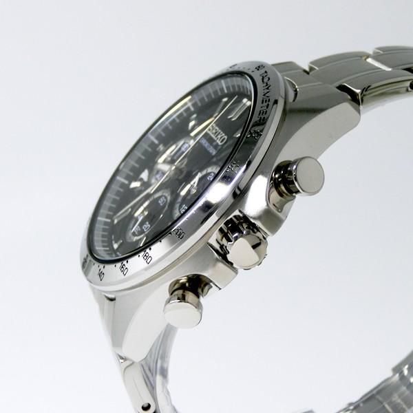 SEIKO セイコー SBTR013 クロノグラフ 腕時計 ブラック SEIKO（セイコー） セイコーセレクション メンズ ウォッチ クロノ