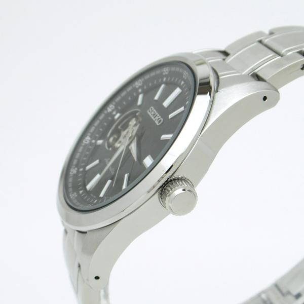 【 美品 】Seiko SCVE053 メンズメカニカル腕時計 Seiko Selection SCVE053 Automatic Mechanical Skeleton Men Watch