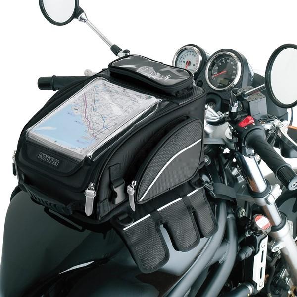 BA-022 ナンカイ (NANKAI) マルチユースF.R.S.バッグ（タンク、シートバッグ） BK・ポリエステル/PVC加工 12L ツーリングバッグ/タンクバッグ | NANKAI | 02