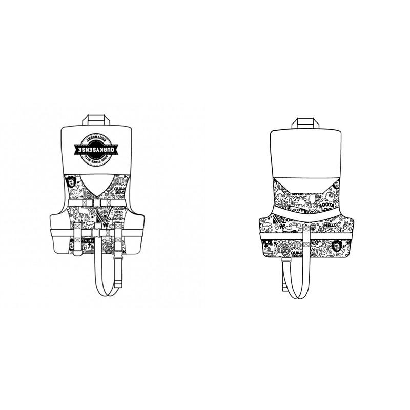 赤ちゃん専用ライフジャケット 赤ちゃん向け Quakysense クエーキーセンス キッズ 浮き輪 Baby Beat Vest 国際基準認定品 Uscg Bv239 Mc Select 通販 Yahoo ショッピング