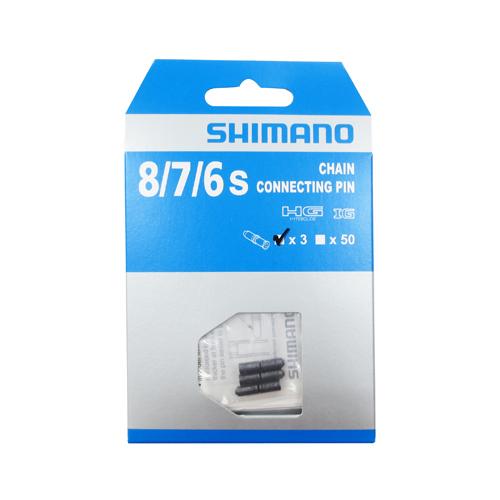 ぴーさん専用 Y04598010 チェーンピン 6/7/8S用コネクティングピン3個入 ブラック 6