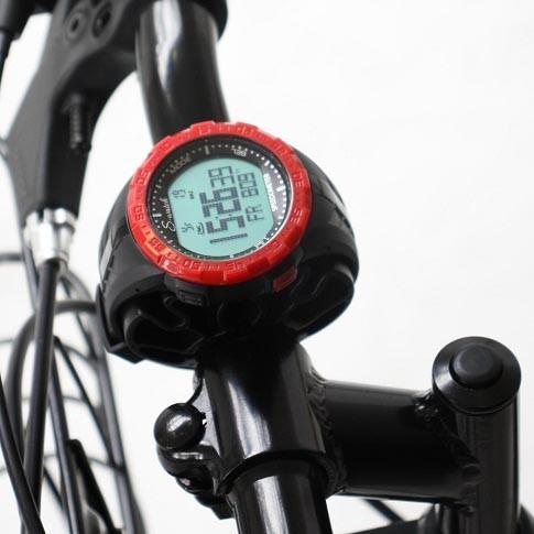 S Watch Ver2 ブラック レッド 自転車 スピードメーター 腕時計 S Mc Select 通販 Yahoo ショッピング