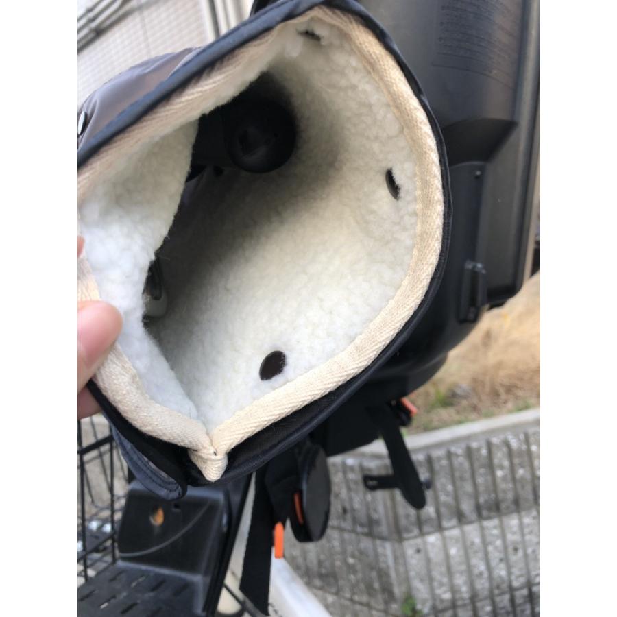 自転車 ハンドルカバー 防寒 電動自転車対応 2WAY ボア付き UV94.6％カット 送料無料/手袋/電動自転車/アシスト自転車/撥水加工 |  | 06