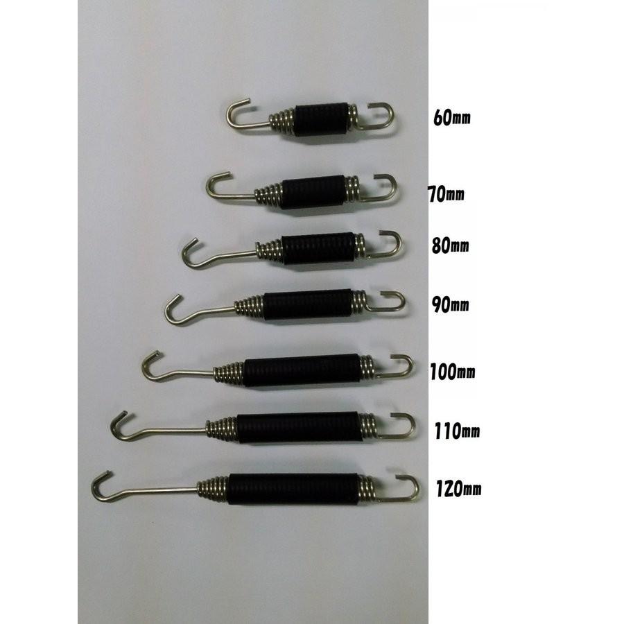 SP061/071/081/091/101/111/121 ナンカイオリジナル 汎用マフラースプリング 防振ラバー付 バイク/南海部品取扱 | NANKAI