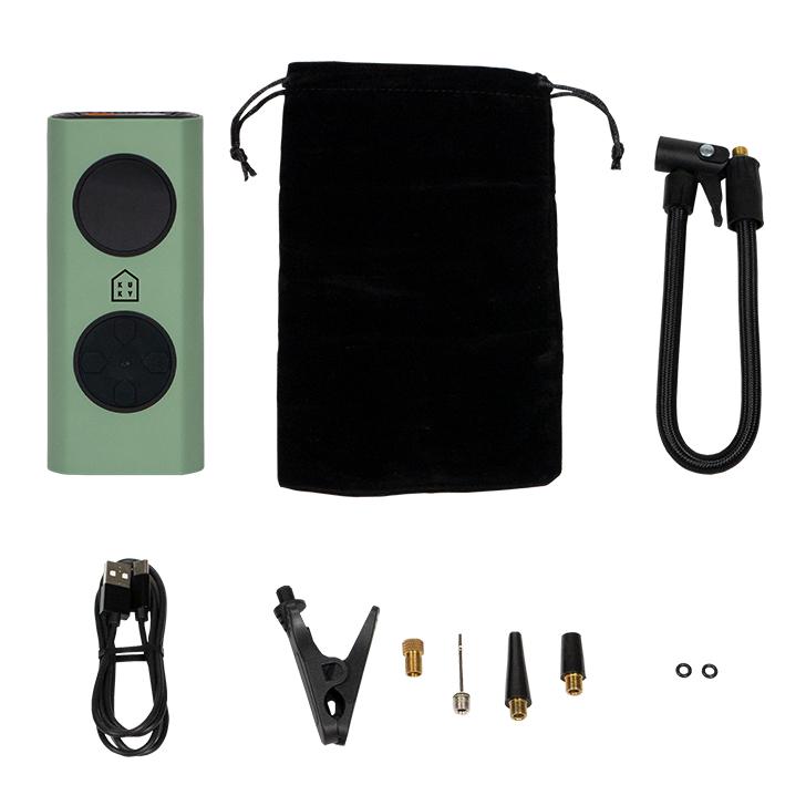 最速10秒 自転車用 電動空気入れ モバイルバッテリー機能付 KUKY AUTO PUMP power FC-810  クッキー アサヒサイクル 送料無料/ボール/浮き輪/ポンプ |  | 03