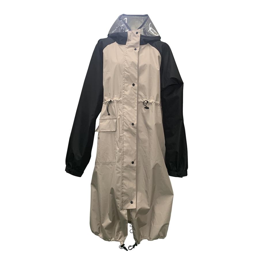 自転車に最適 レインコート COVERS LOVERS 高性能 透湿防水レインコート（自転車用ヘルメット対応/コート）全3色  雨合羽 透湿防水生地使用 | 