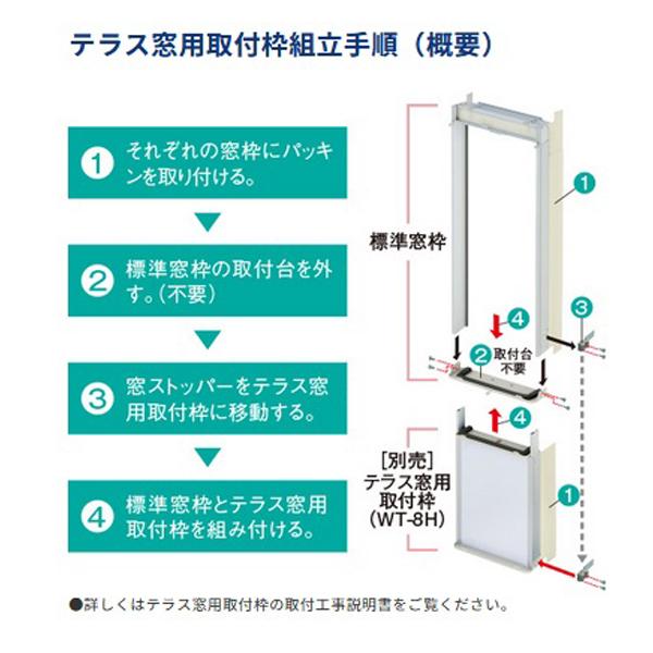 CORONA（住宅設備） テラス窓用取り付け枠 コロナ 冷暖房兼用