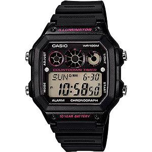 新作多数 レフリーウォッチ サッカー フットサル 審判時計 カシオ Casio 海外限定 スポーツウォッチ 10気圧防水 デジタル 腕時計 A14fbp 1blk ランニング 時計 Aynaelda Com