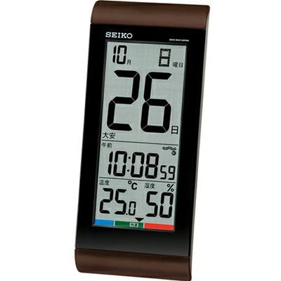 セイコー 電波時計 デジタル 置時計 一発鳴止 アラーム 日めくりカレンダー 六曜表示 温度 湿度計 大型液晶 掛置兼用 Seiko 電波 置き時計 静かな 電波掛け時計 Texascashandpawn Com