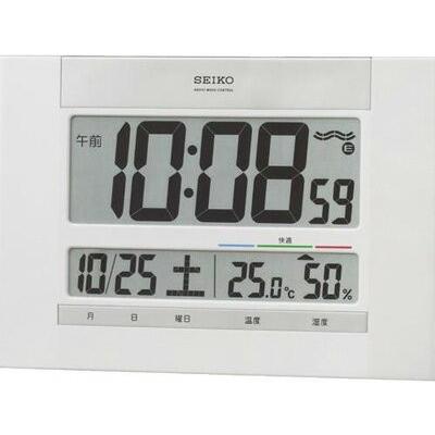 セイコー 電波時計 デジタル 置時計 日付 曜日 カレンダー 温度 セイコー 電波時計 デジタル 置時計 日付 曜日 カレンダー 温度